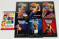 (3) Hip Hop Abs y (3) Rockin Body (1) Fit Kids Club DVD Entrenamiento Set Shaun T Usado