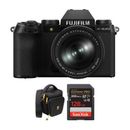 FUJIFILM X-S20 Mirrorless Camera with 18-55mm Lens and Accessories Kit (Black) 16782038
