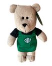 Starbucks 10" GREEN APRON BEARISTA BEAR- 2016 Limited Edition- Retired