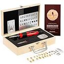 Premium Wood Burning Kit 43PCS, Dual Power Mode Wood Burner Pen Tool with 36Tips & Accesories, All in A Wood Storage Case - Complete Gift for Mastering The Art of Pyrography
