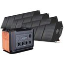 HYRICAN Powerstation "UPP-2400 Kit 2400Watt, 2232 Wh, LiFePO4, tragbarer Akku/Batterie" Akkumulatoren Gr. 48 V, schwarz Solartechnik