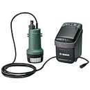 Bosch GardenPump 18, Cordless Submersible Pump (without Battery, 18 Volt System, in Box).