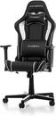 DXRacer P08 sedia gaming sedia girevole sedia da ufficio sedia da scrivania nera/bianca