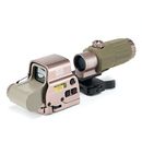 Holographic XPS3 type dot sight & G33-STS type 3x booster set Magnifier 