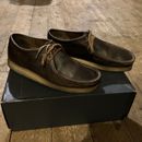 Clarks Mens WALLABEES Beeswax UK 8.5 G