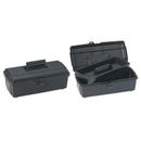 FLAMBEAU 14800-2C 14-1/2"W High Density Polypropylene, Black Portable Tool Box,