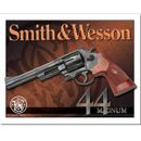 Plaque métallique 44 magnum Smith and Wesson 40.5 x 31.5 cm