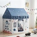 SANGANI Kids Theme Play Theme Tent House for Kids 3-13 Year Old Kids Girls and Boys,White and Blue Space
