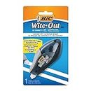 BIC Wite-Out Brand EZ Correct Correction Tape, 10.2 Metres, 1-Count Pack of White Correction Tape, Fast, Clean and Easy to Use Tear-Resistant Tape Office or School Supplies