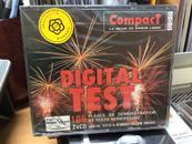 CD de música, prueba digital, revisión de disco láser compacto, 106 rangos de demostración