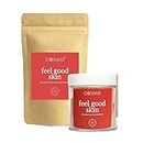 cosmix Feel Good Skin For Nourished And Healthy Skin Supports Collagen Powder Production Superfood Blend With Bamboo Shoot & Centella 60G(Jar+Refill Pouch)-40 Servings Each Vegan