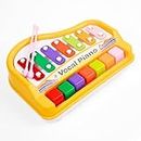 UATOYS Musical Instrument Child Toys 2-5 Years Xylophone Toys for 5 + Year Old Musical Toys for 2 Year Old Children- Yellow
