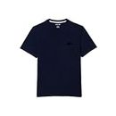 Lacoste Men's Regular Fit T-Shirt (TH1709166_Blue S)
