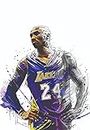 Tallenge - Spirit of Sports Los Angeles Lakers Kobe Bryant Basketball Motivational - Small Poster (Paper,12 x 17 inches, MultiColour)