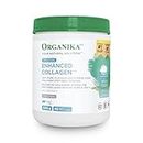 Organika Enhanced Collagen Peptides Protein Powder For Healthy Hair, Skin, Nails, Joints - Hydrolyzed For Better Absorption – Grass-Fed, Non-GMO - Unflavoured, white/beige, 50 Servings (Pack of 1)