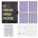 100 Envelope Challenge Binder, Easy And Fun Way to Save €5,050, Savings Challenges Binder, 100 Envelope Challenge Kit, Savings Challenges Book With Envelopes