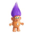 Trolls 4 Inch Poptater Figure | Purple Good Luck Troll