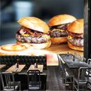 Lebensmittel Getränke Burger Küche Restaurant Tapete Foto Wandbild Wohndekoration