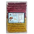MS Pet House Dog Chew Sticks Munchy Stick Mix Flavours 450g. Dogs Snacks, Treats (225 Chicken and 225 Mutton Pack of 1),All Life Stages
