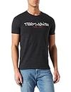 Teddy Smith - Ticlass - Tee-Shirt pour Homme - Casual - Noir Mélangé - Taille M