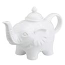 BIA Elephant Teapot in White by BIA