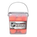 FRANKLIN NHL Street Hockey Ball Bucket, High Density Balls