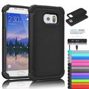 For Samsung Galaxy S6 / S6 Edge Armor Shockproof Rugged Rubber Hard Case Cover