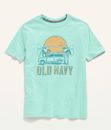 Old Navy Kids Size Large (10-12) Truck ~  Short Sleeve Tee T-Shirt .. NWT