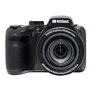 KODAK PIXPRO Astro Zoom AZ405-BK - Fotocamera digitale da 20 MP, con zoom ottico 40X, grandangolare da 24 mm, video Full HD 1080P e LCD da 3" (nero)