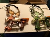 Hasbro Tiger Electronics Lazer Laser Tag Team Ops Toy with Glasses TESTED WORKS