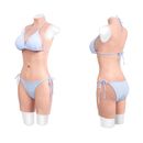 Realistic Body Suit Fake Vagina Silicone C Cup Breast Forms Crossdresser Cosplay