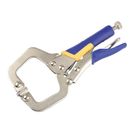11" C-Clamp Locking Pliers Heavy Duty C-Clamps For Woodworking Welding 