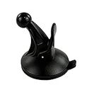 EKIND Replacement Cradle and Removable Car Windscreen Windshield Suction Cup Mount 17mm Swivel Ball GPS Holder for GPS Garmin Nuvi (Black)