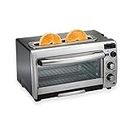 Hamilton Beach 31156 2-in-1 Oven and Toaster, Stainless Steel