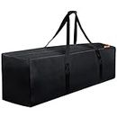 INFANZIA 197L Travel Duffle Bag -47 Inch Extra Large Sports Duffel Luggage Bag Large Holdall with Upgrade Zipper, Sturdy & Water Resistant, Oversize, Black