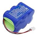 TECHTEK baterías Compatible con [Thermo Scientific] TVA1000 Toxic Vapor Analyzer sustituye CR012LZ, para VRED-F23C