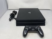 Sony PlayStation 4 Pro 1TB CUH-7115B Console W/ Controller and Cords