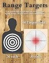 Range Targets, gun range targets paper book ,Zeroing Target , Sports Outdoors Hunting Fishing Shooting Target: 8.5x11 60 each targets