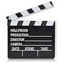 ArtCreativity Movie Clapboard, Hollywood Movie Theme Party Decorations, Academy Awards Party Supplies and Film Décor, Slate Clapperboard Prop for Stage Plays, Fun Photo Booth Prop