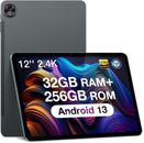 T20 Ultra Tablet 12 Pollici, 32GB + 256GB(TF 2TB) Helio G99 Octa Core Android 13