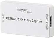 auvisio Videorecorder: HDMI-Video-Rekorder & Streaming-Box, 4K / UHD, USB 3.0, 30 Bilder/Sek. (HDMI Recorder, HDMI Capture, Kopfhörer Adapter)