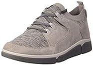 Clarks Men Light Grey Leather Sneakers-10 UK (44.5 EU) (26144252)