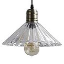 Lamp,Vintage Single Head Glass Chandeliers,Pendant Shade,Used in Restaurants, Corridors, Living Rooms, Bars, Cafes