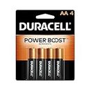 Duracell Alkaline Powerboost AA4 Battery, 4 Count