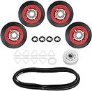 4392067 Dryer Repair Kit Compatible with Whirlpool Maytag Kenmore, Replaces 4392067VP PS373088 AP3109602, 27 Inch Dryer Repair Kits Include 279640 Idler Pulley W10314173 Drum Roller 661570 Belt