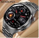 SENBONO 2023 Smart Watch Men IP68 Waterproof APP GPS Tracker Heart Rate Tacker