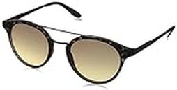 Carrera Men's Non-Polarized Brown Lens Plastic Full Rim Panto Sunglasses CA123S