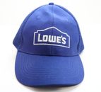 Lowes Home Improvement Hat Strap Back Blue Employee Baseball Cap Mesh Worker