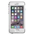 LifeProof NUUD iPhone 6 Plus ONLY Waterproof Case (5.5" Version) - Retail Packaging - AVALANCHE (BRIGHT WHITE/COOL GREY)