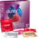 Durex Kondome Love Mischpackung 40 Stück (5 verschiedene Sorten) Safer Sex